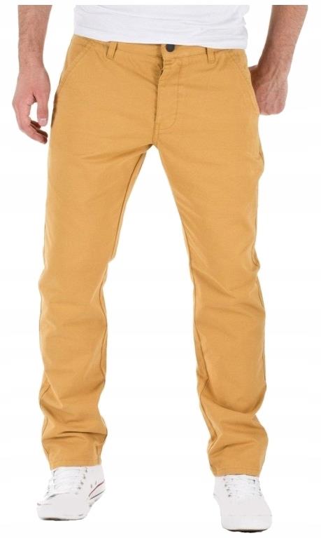 

Jack Jones Chinosy miodowe Spodnie Jasne 32/30