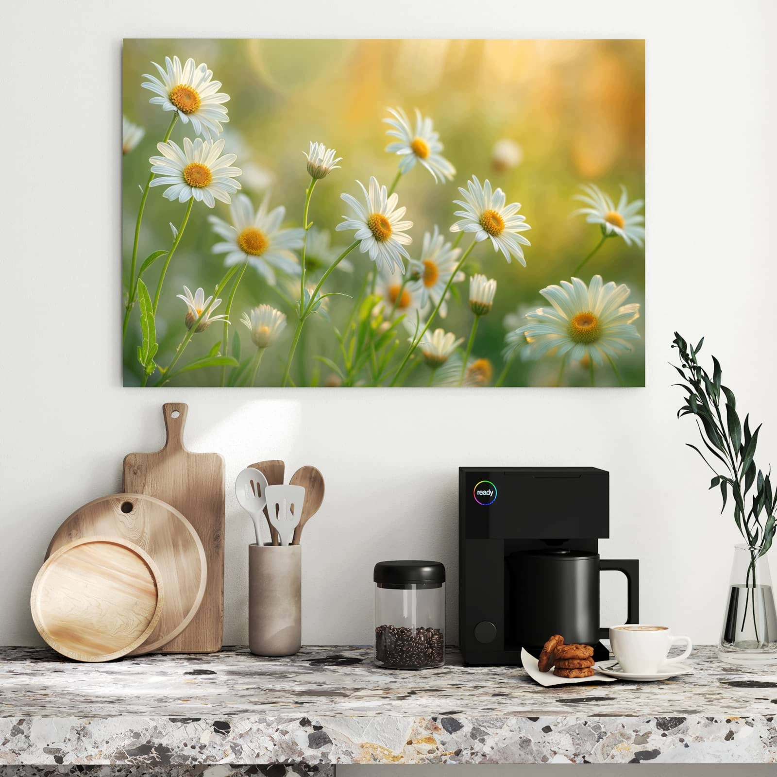 Magnetická tabule Kvetoucí Sedmikrásky 90 × 60 cm