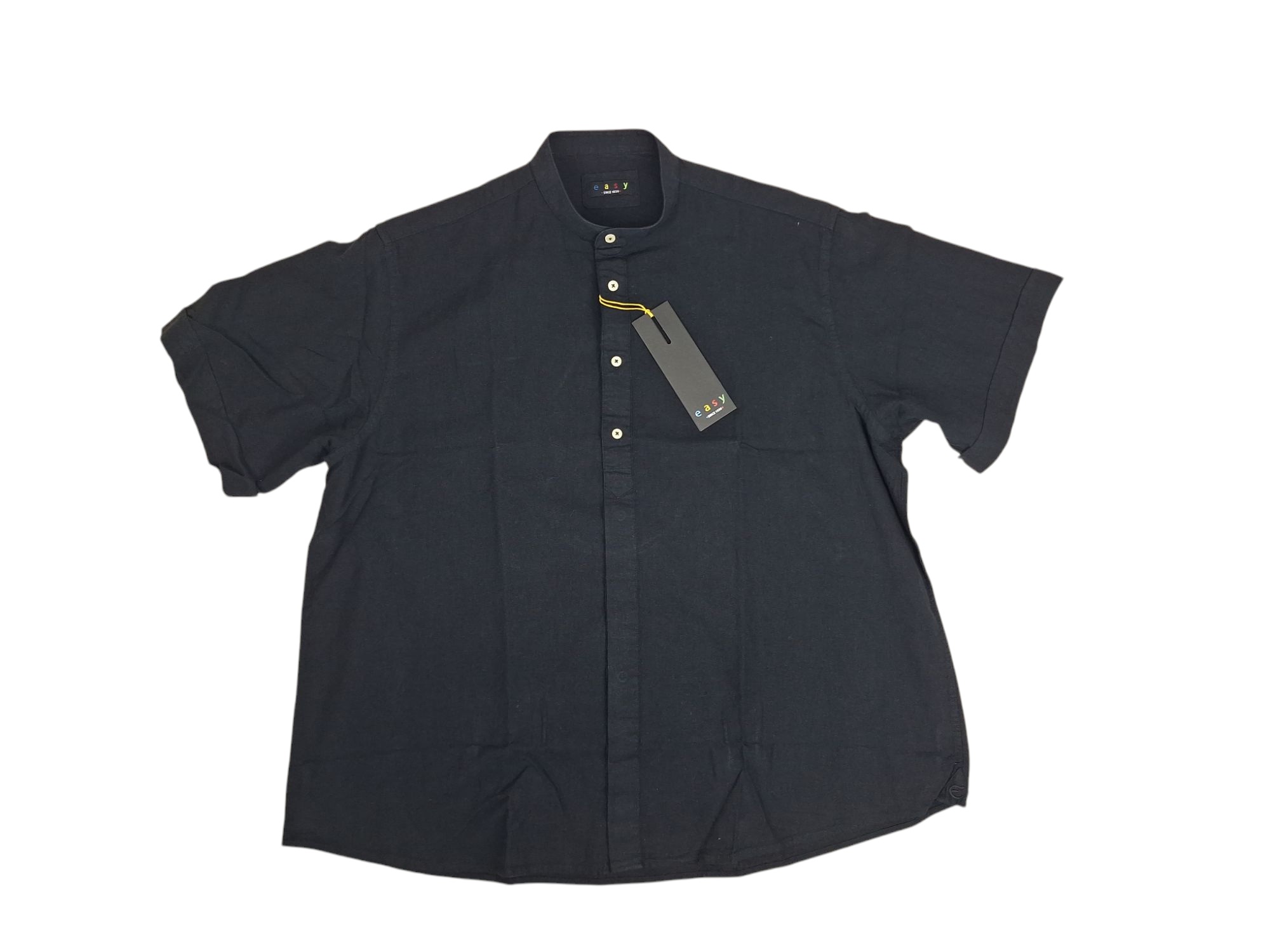 Velká pánská lněná košile Maxfort nadměrné velikosti 5XL