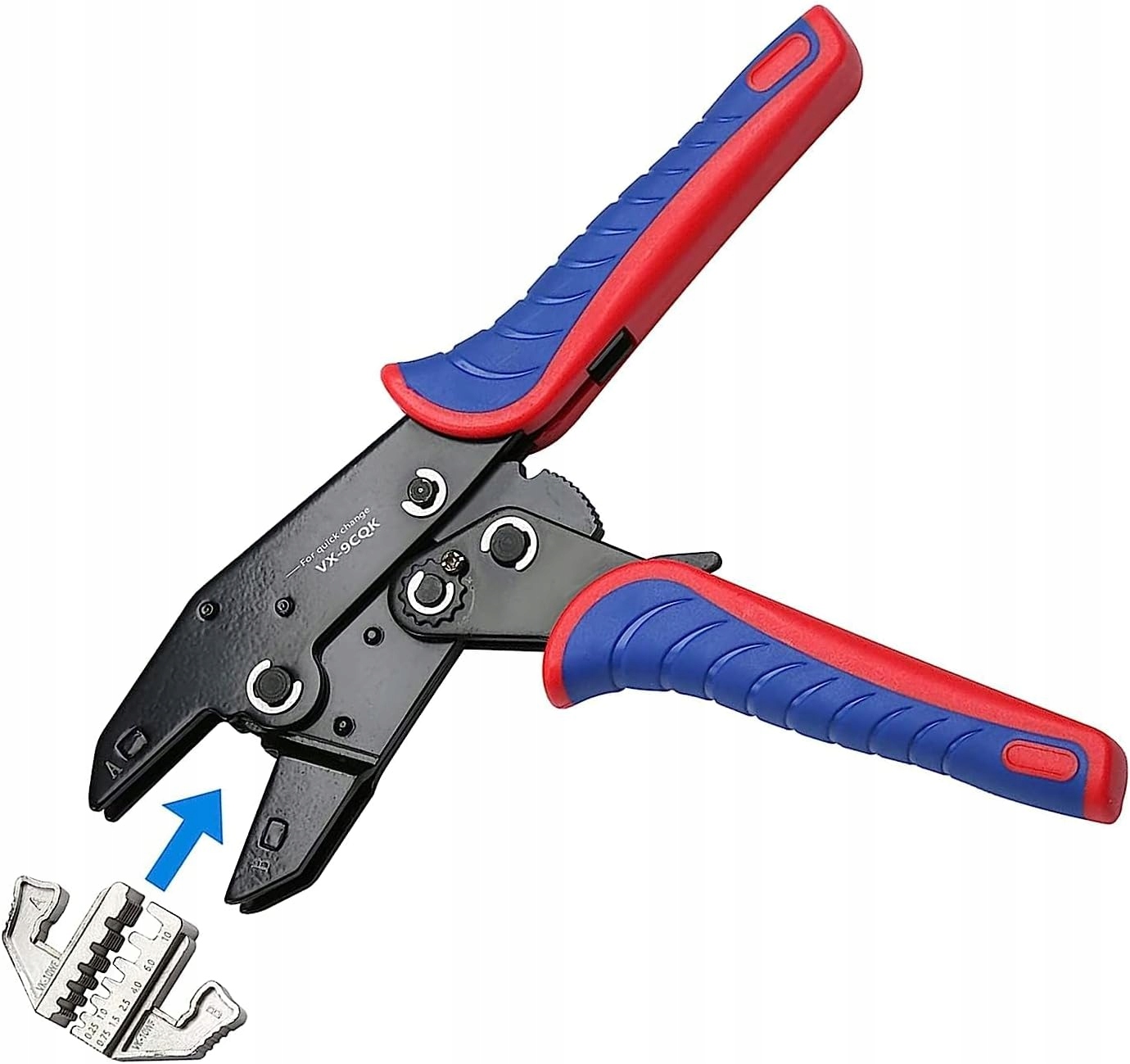 ZACISKARKA PRASKA KABLI TULEJEK KOŃCÓWEK MATRYCE Ściągacz izolacji MC4 Maksymalny przekrój przewodu 10 mm²