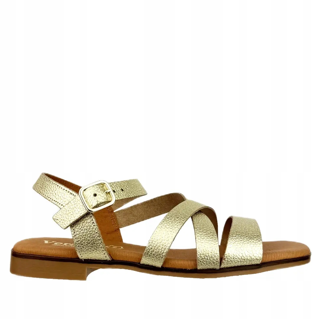 Dámské sandály Verano 3061 brabad oro velikost 41, Zlaté