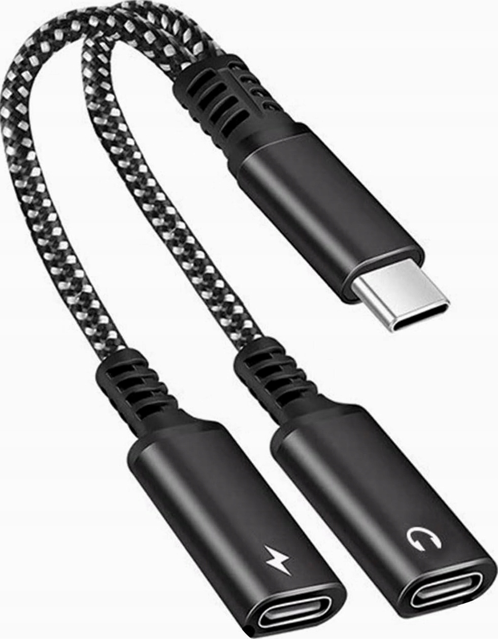 Rozdělovač Usb C jeden na dva adaptéry, adaptér pro telefon