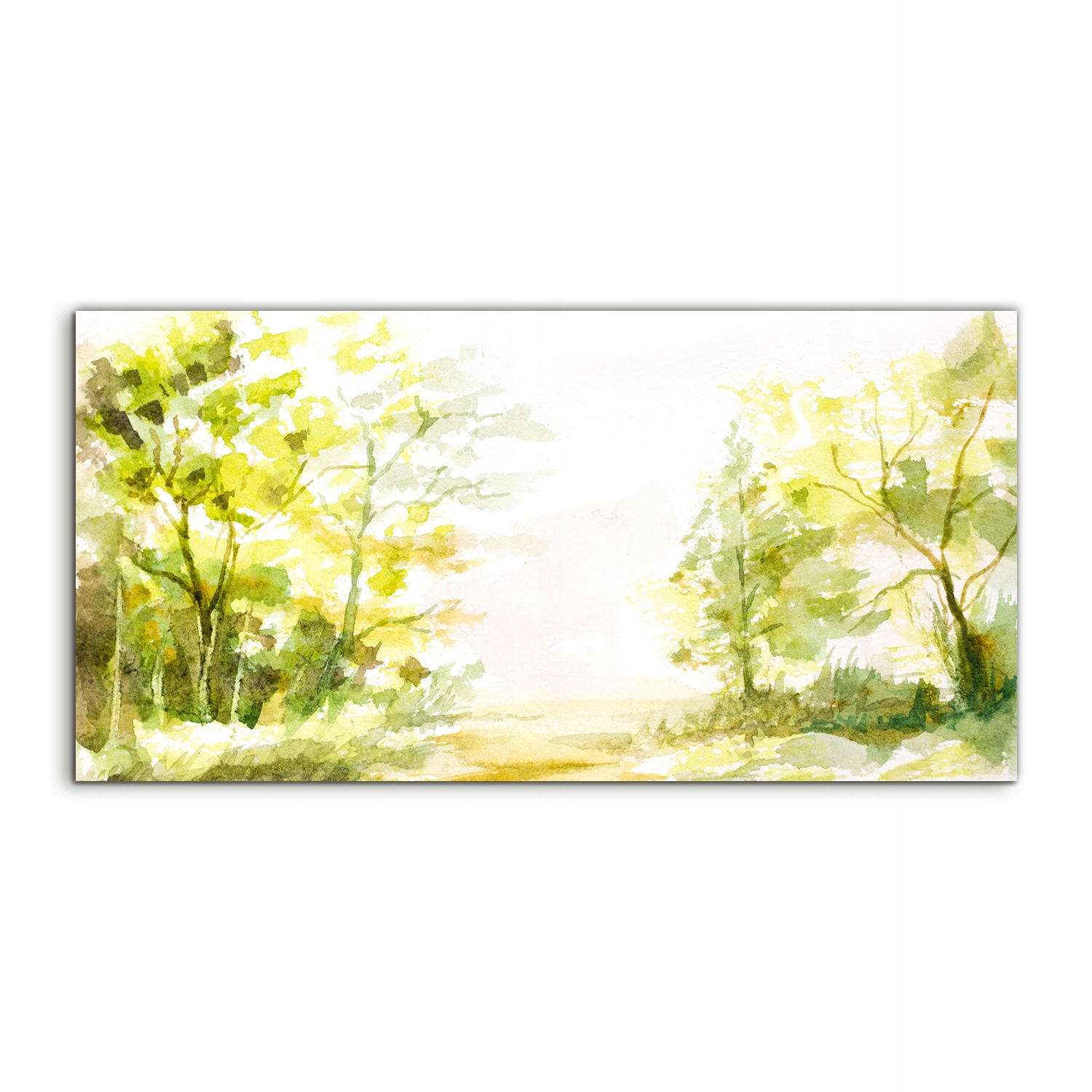 

Fotoobraz 140x70 na ścianę Akwarele Drzewa ścienny