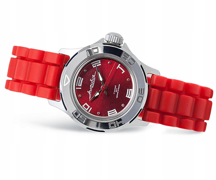 Dámské hodinky Vostok Amphibian Classic 051462 Mechanické, vodotěsné 10 Atm