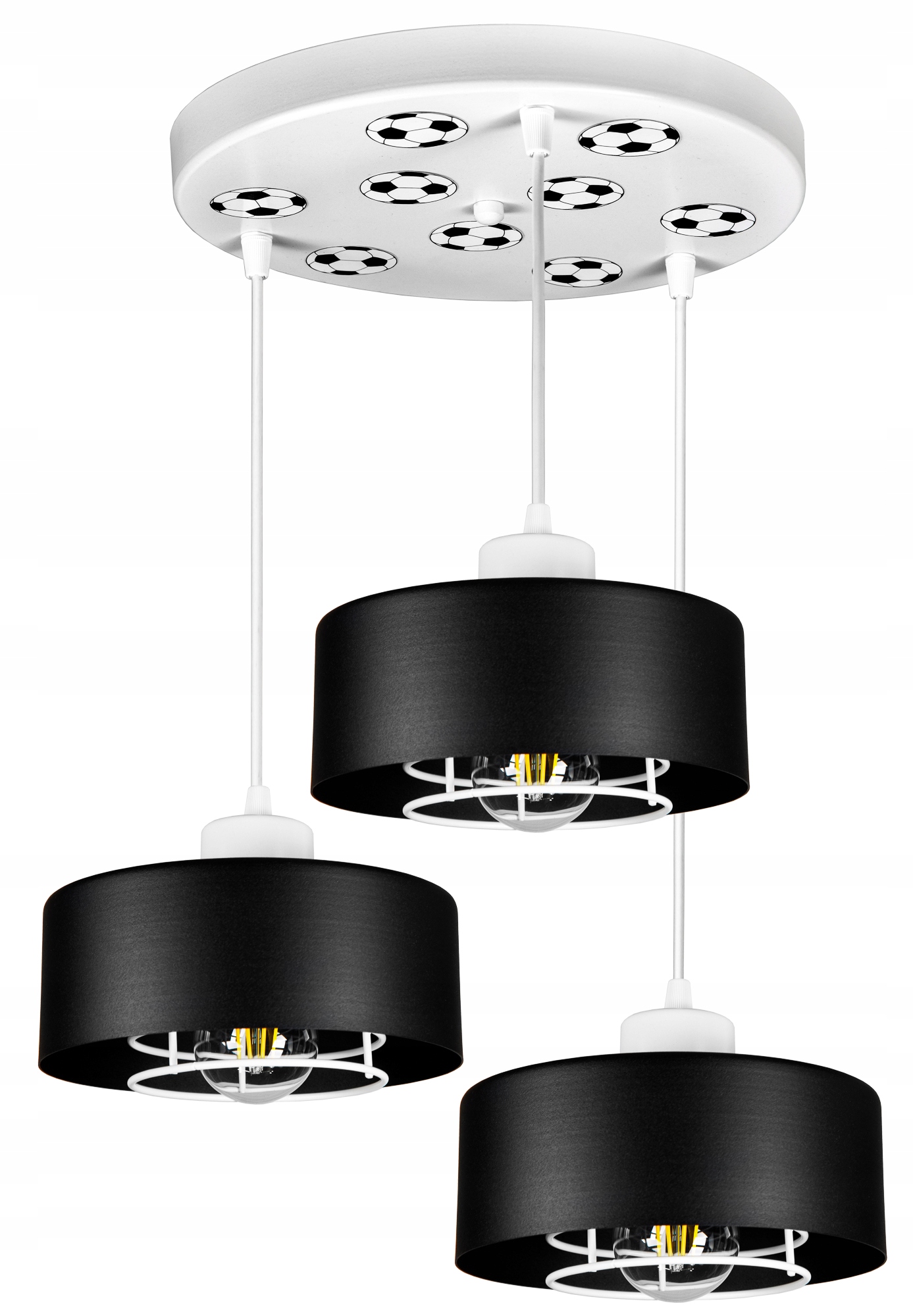 

Lampa Wisząca Sufitowa Plafon Dziecięca Piłki Led