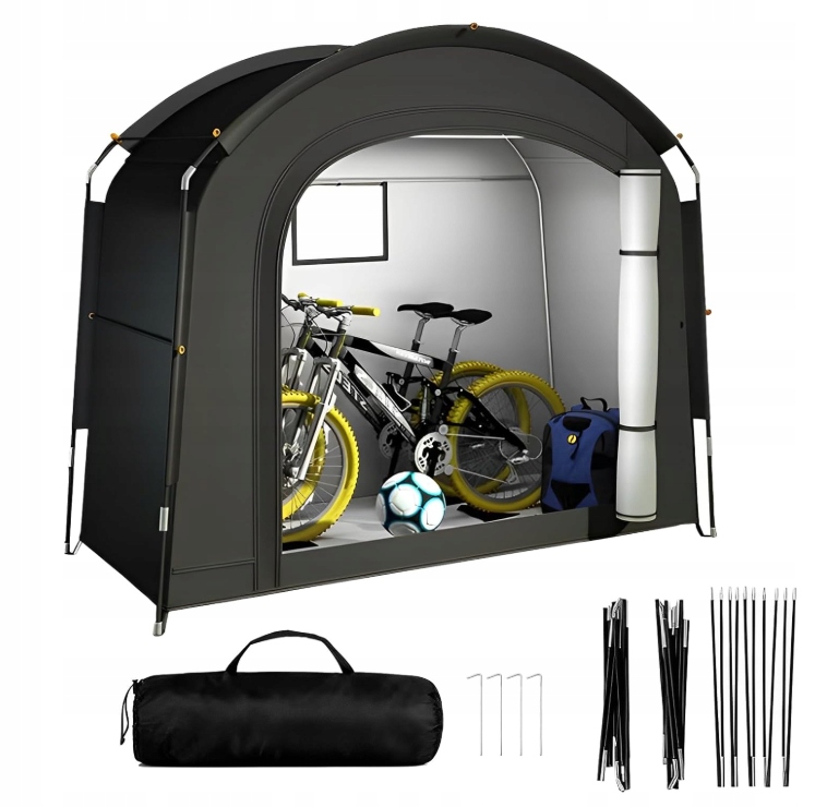 Namiot Rowerowy Całoroczny Wodoodporny Ogrodowy Schowek Na Rower Spiżarnia