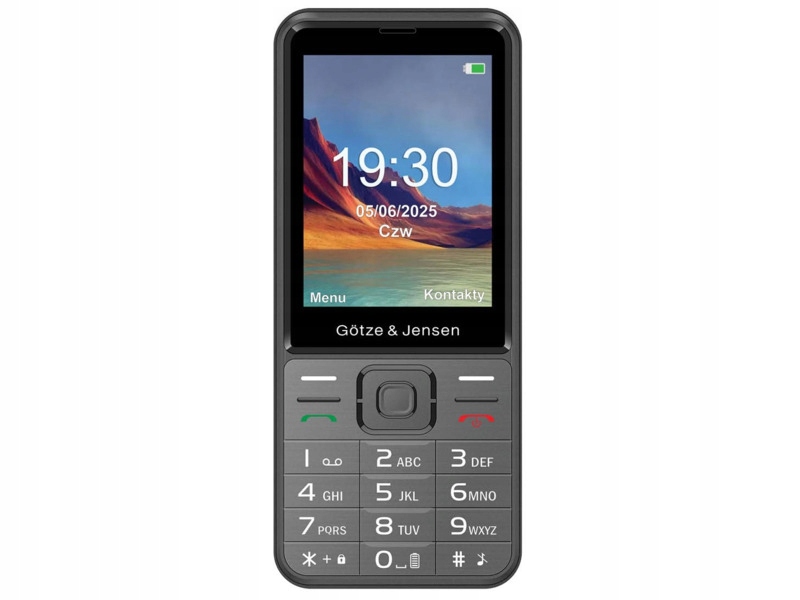 Telefon Götze & Jensen GFE320 Czarny