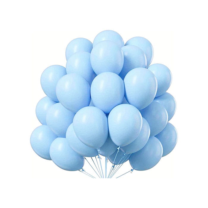 BALONY LATEKSOWE 50 SZT NIEBIESKIE