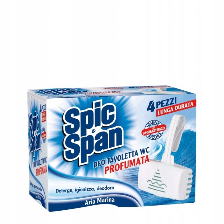 

Kostka toaletowa i Odkamieniacz Wc Spic & Span