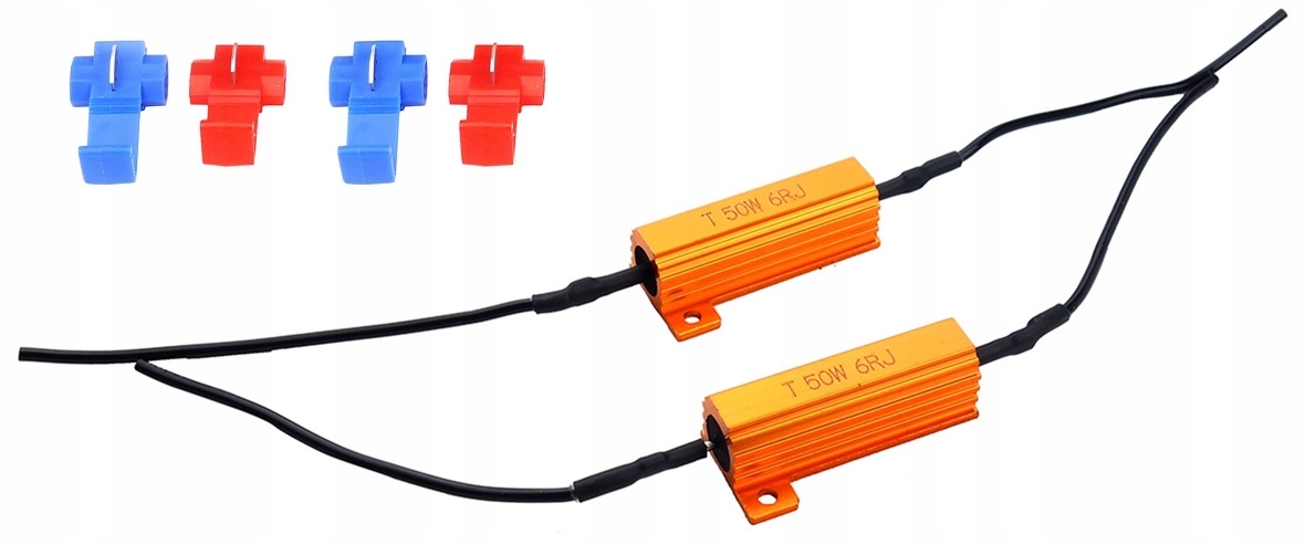 

Rezystor 2 szt Opornik kierunkowskazu Lamp Led 12V