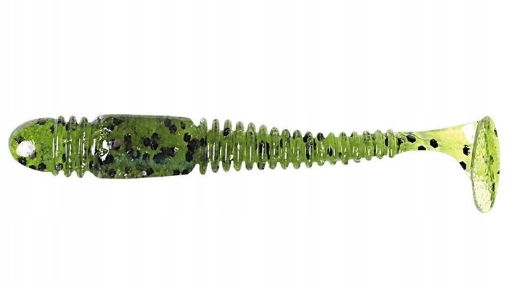 Lucky John Tioga 6 cm 2,4'' Watermelon łowna guma robak przynęta 1 sztuka
