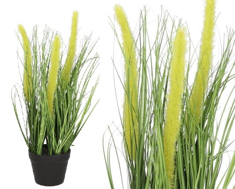 

Trawa W Doniczce Sztuczna Roślina Kwiaty 45CM