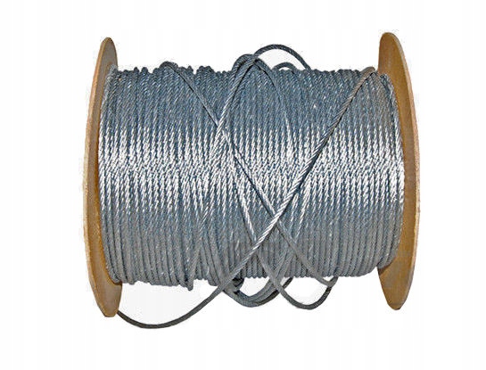 Lina stalowa ocynkowana 2mm 200M splot 6X7