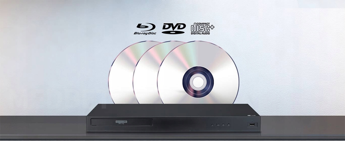LG UBK90 4K HDR BLU-RAY DVD CD USB HEVC HDMI 2.0 регион DVD 2-Европа, Япония, Южная Африка, Средний Восток, Египет