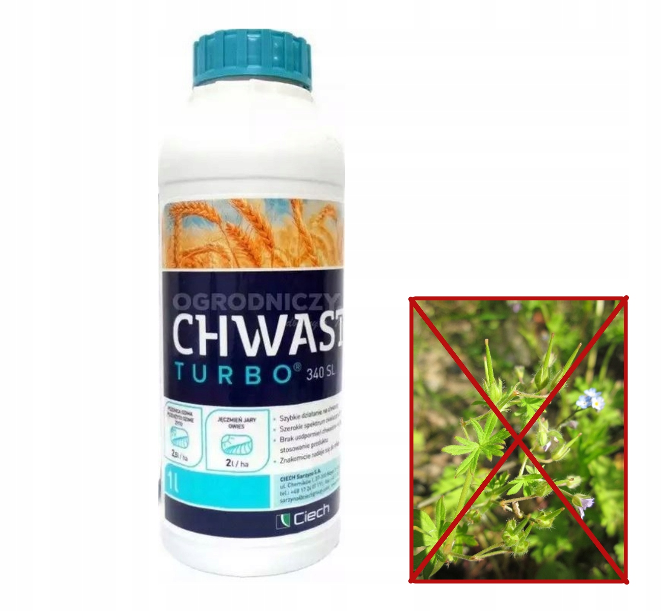 

Chwastox Turbo Preparat na Chwasty w Zbożu 1L