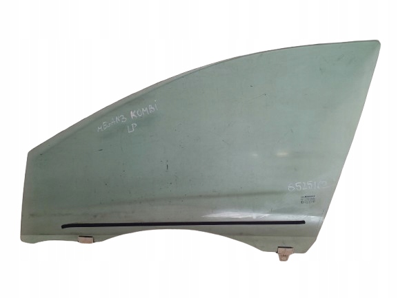 RENAULT MEGANE 3 III KOMBI 09- SZYBA DRZWI LEWY PRZÓD 43R001142