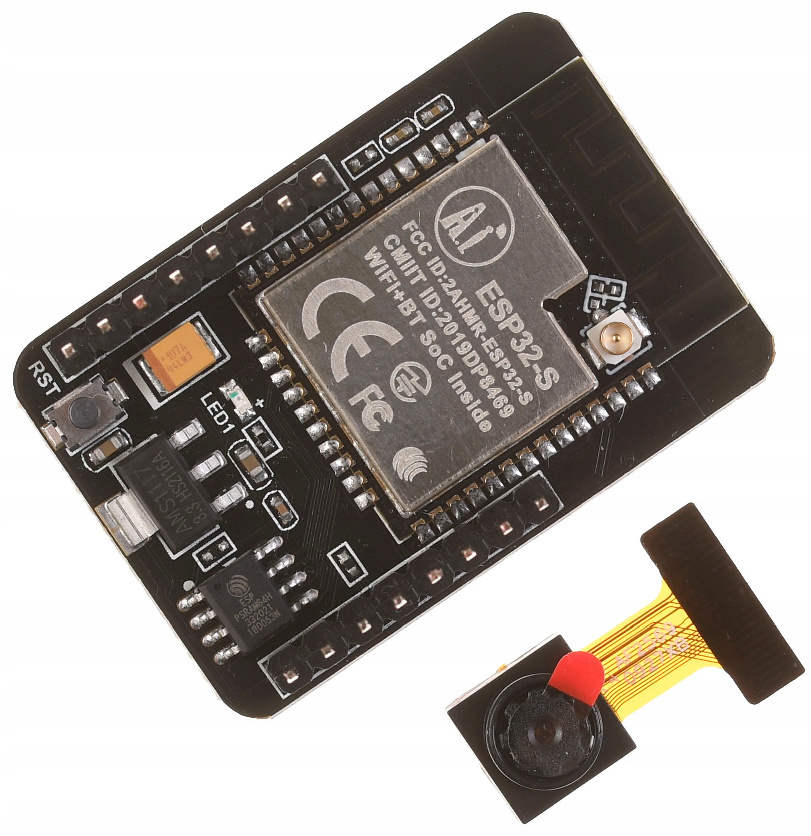 

ESP32-CAM WiFi kamera OV2640 Bluetooth Arduino