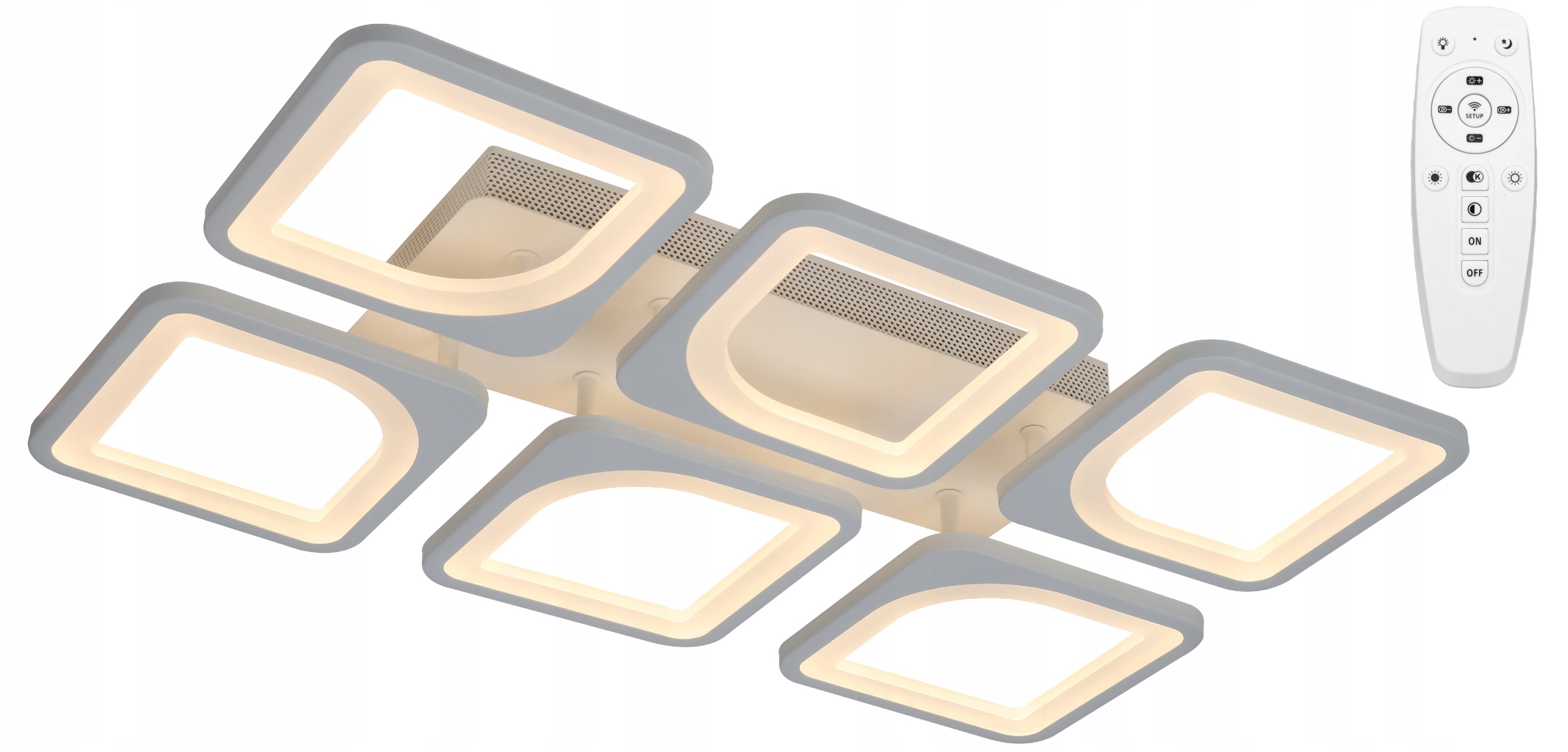 Lampa Led Kwadrat Sufitowa Plafon Led Pilot