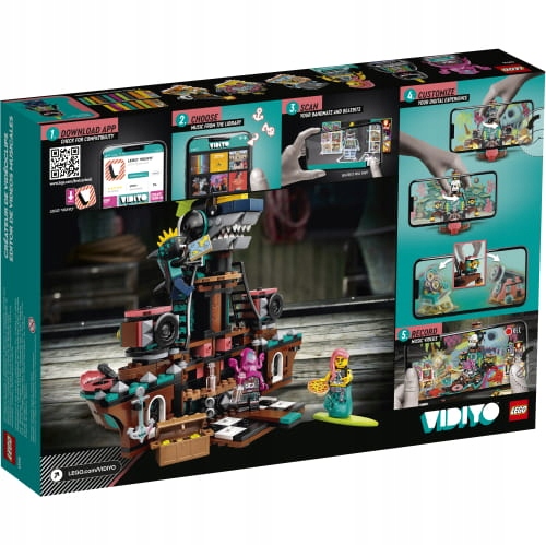 LEGO VIDIYO 43114 PUNK PIRATE SHIP Płeć chłopcy