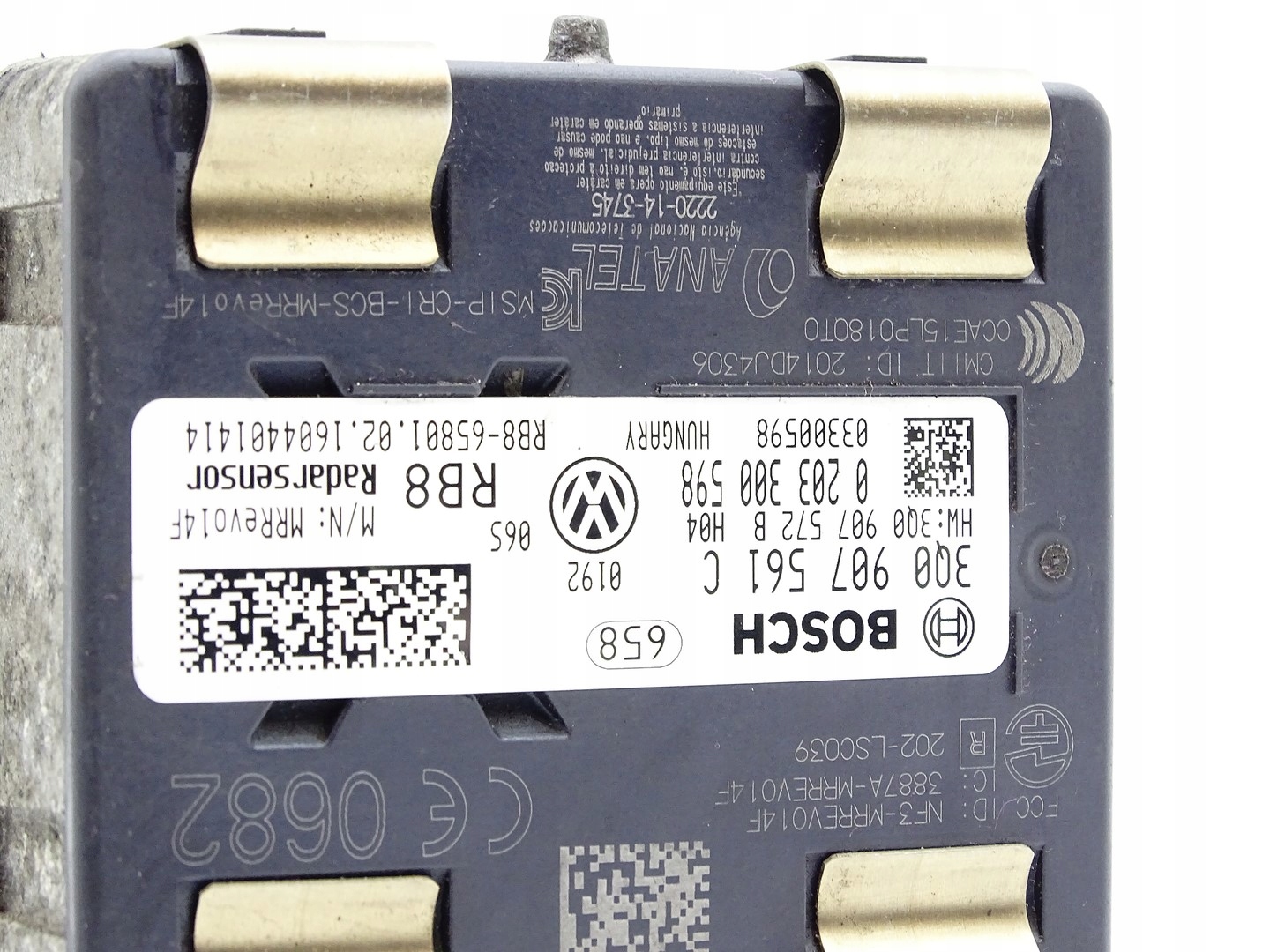 RADAR SENSOR ACC DISTRONIC VW PASSAT B8 14- 3Q0907561A