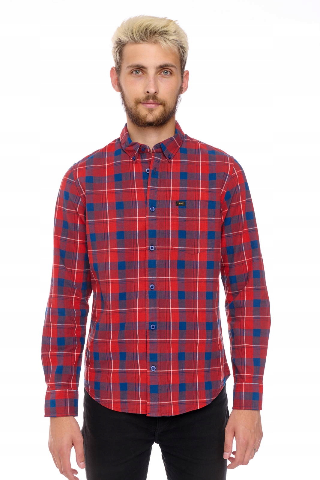 

Lee Button Down Poppy Red L880DMNH XL