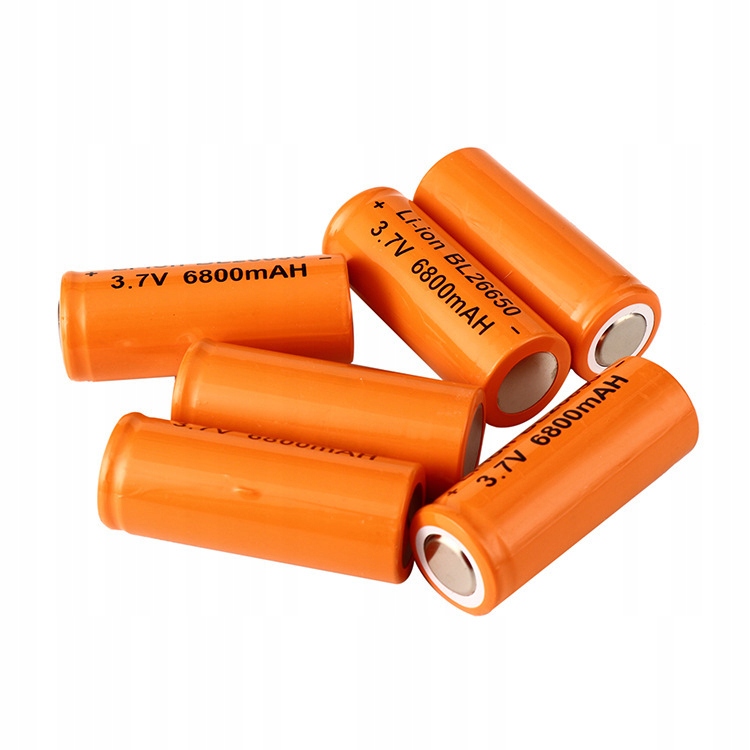 Akumulator Bateria Ogniwo litowo-jonowy 26650 6800 mAh 3,7V Marka Rakieta