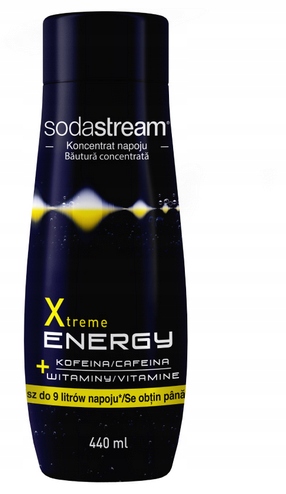 

Syrop koncentrat do wody SodaStream Energy 440 ml