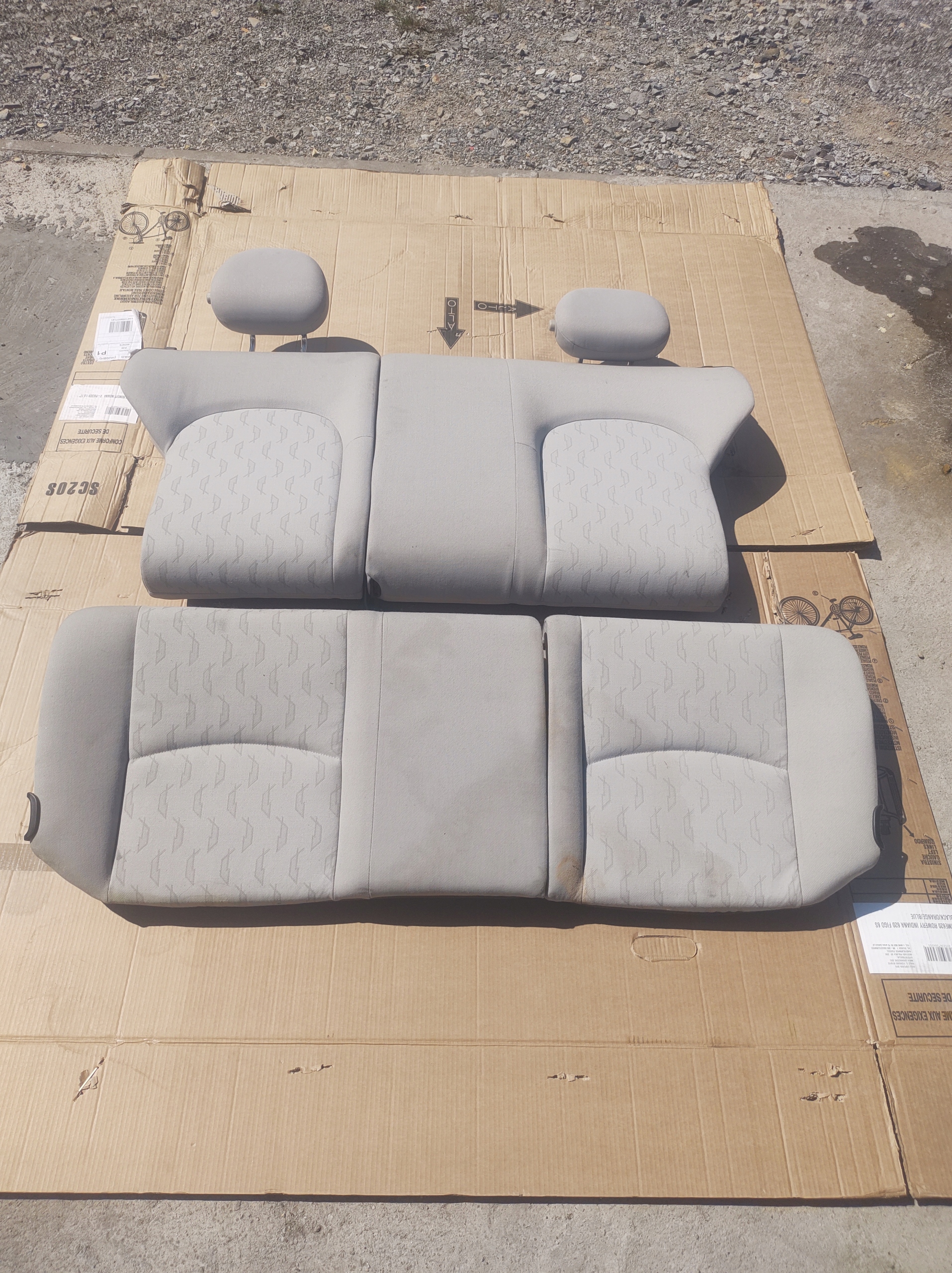 MERCEDES W203 Sitz Sitz heck COUPE