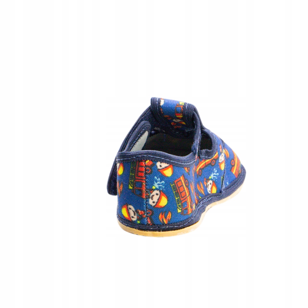 kapcie dom przedszkole BAREFOOT STRAŻAK 99 21 Rodzaj zapięcia Rzepy