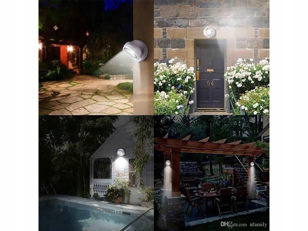 LAMPKA LED COB 360 NA BATERIE Z CZUJNIKIEM RUCHU Rodzaj czujnika czujnik ruchu