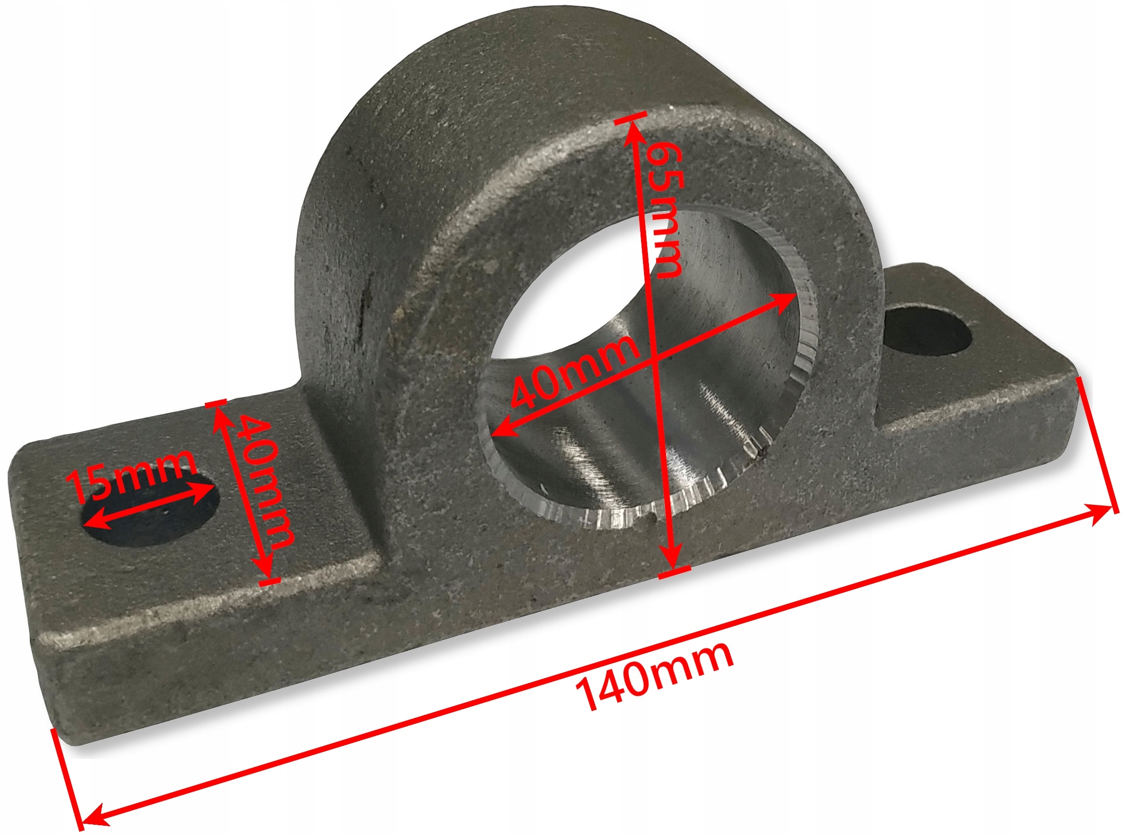 MOCNY WSPORNIK MOCOWANIE SIŁOWNIKA FI 40 MM ODLEW Producent części SM