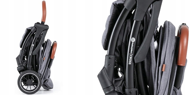 Petite&Mars Cross wózek spacerowy | Gray Elementy zestawu Spacerówka