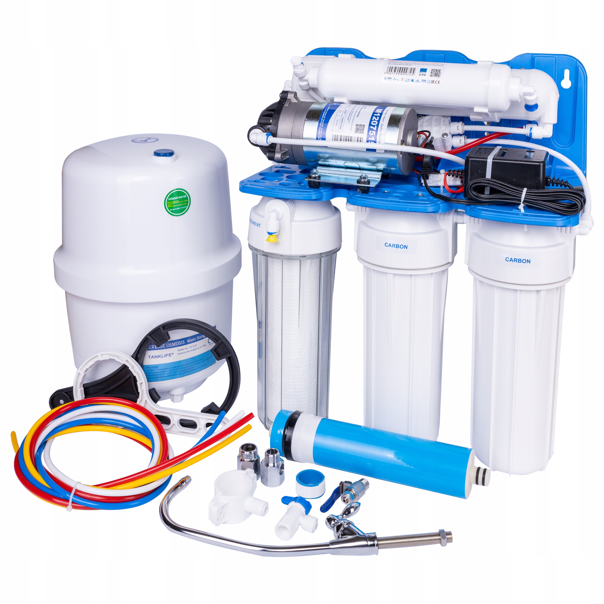 System odwróconej osmozy Ro 5-stopniowy pompa Aquafilter RP55139715