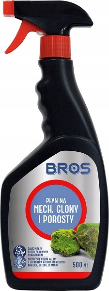 

Bros Płyn Preparat Środek Na Mech Glony Porosty