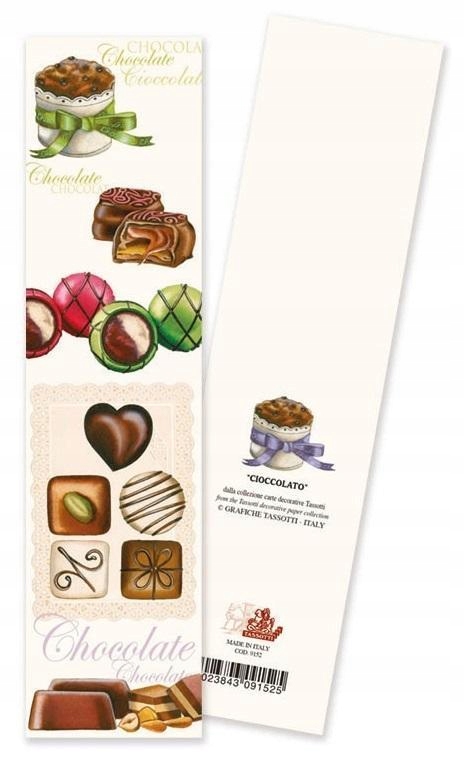 ZAKŁADKA DO KSIĄŻKI 9152 CIOCCOLATO CZEKOLADA
