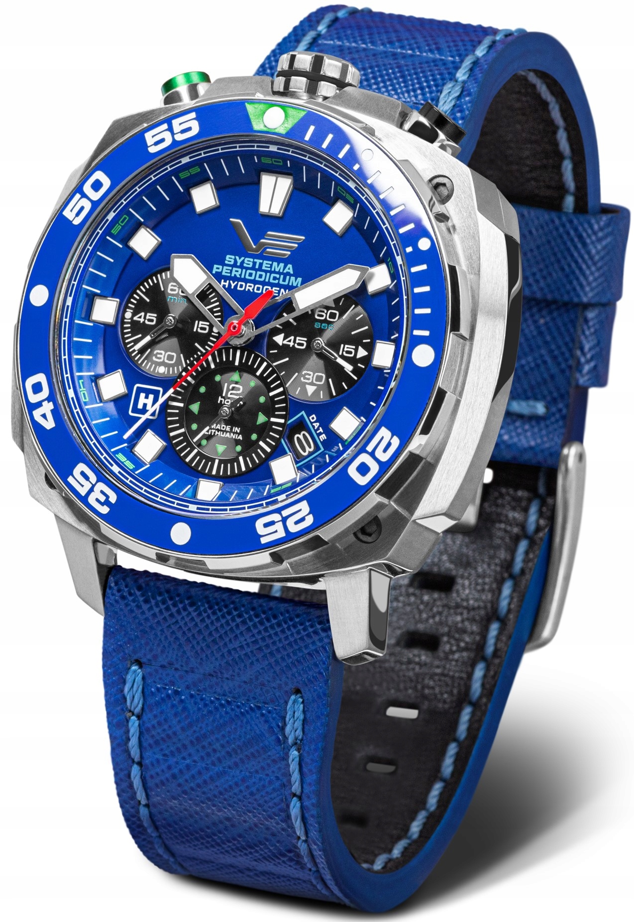 Nové originální hodinky Vostok Europe VK67-650A720 Systema Periodicum