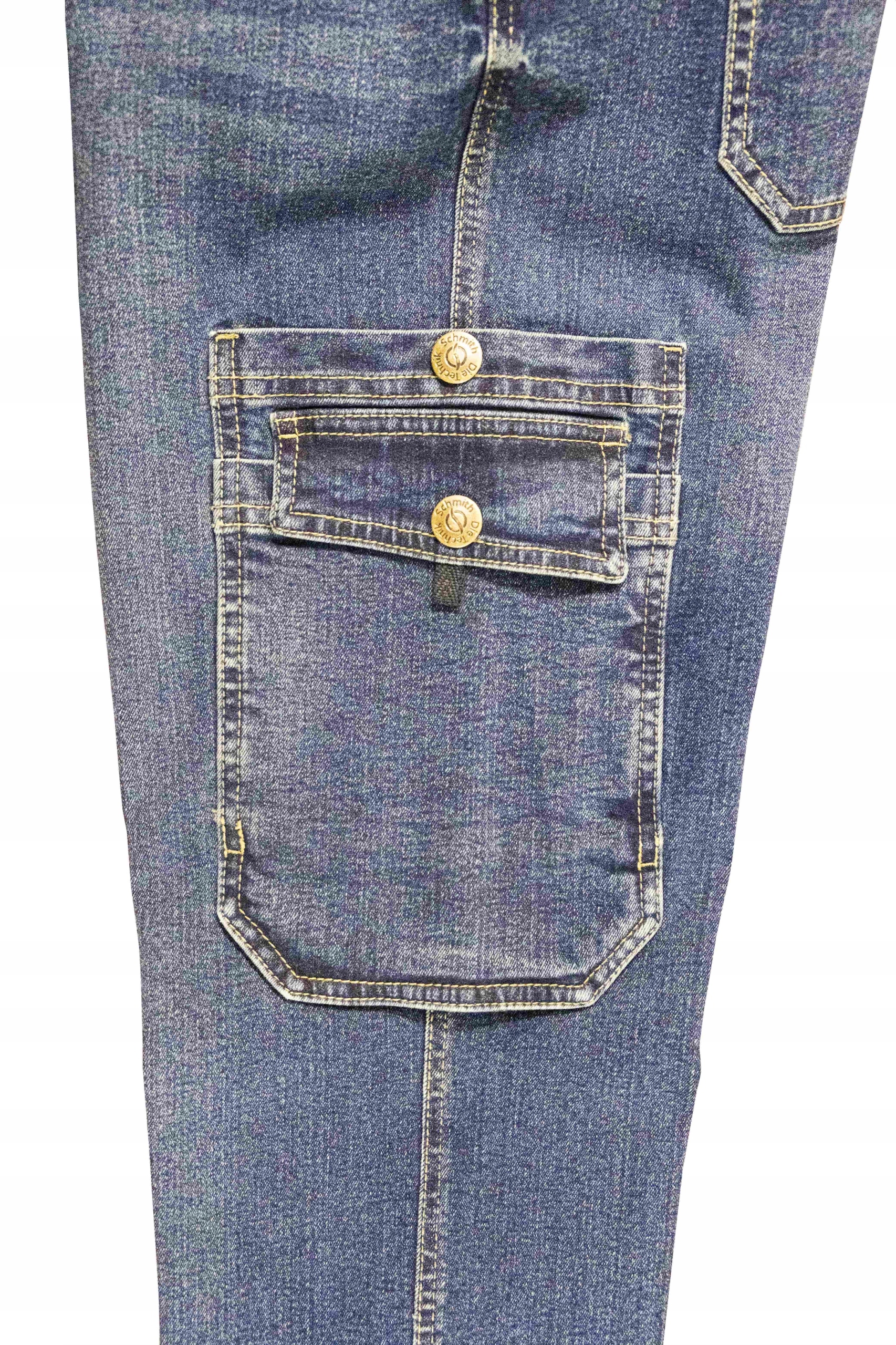 SCHMITH SPODNIE ROBOCZE JEANS UNIWESALNE ROZ. M