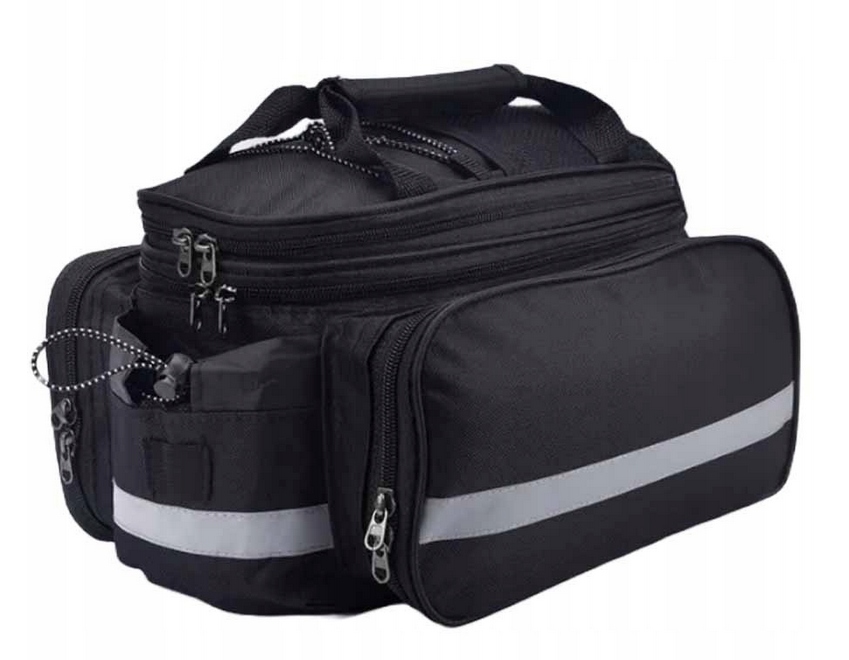 TORBA NA ROWER BAGAŻNIK SAKWA ROWEROWA ODBLASKOWA KUFER POJEMNY 30L Kod producenta 5906656370083