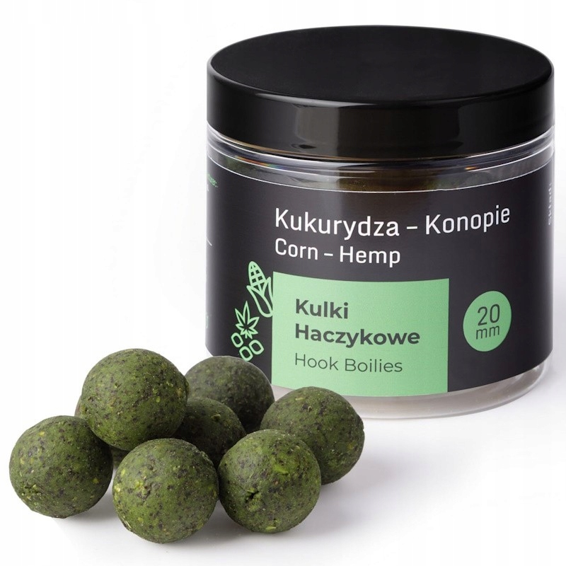 Kulki Haczykowe Carp Target Kukurydza Konopie Sweetcorn Premium 20mm 200ml