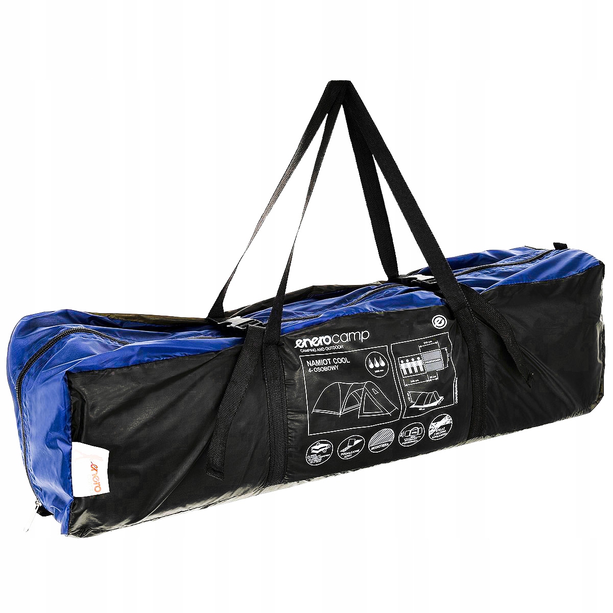 TURYSTYCZNY NAMIOT 4 OS TROPIK PRZEDSIONEK 3000MM Liczba wejść 1