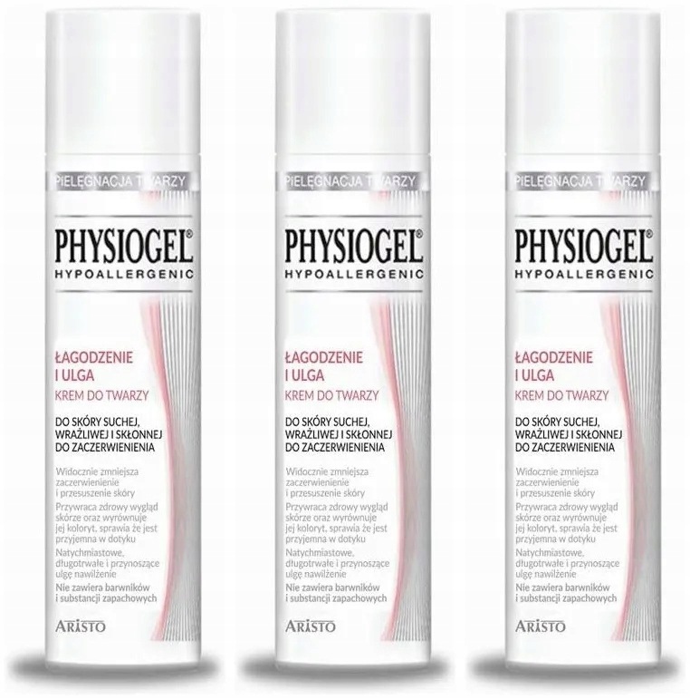 Physiogel Krem Do Twarzy Łagodzenie Ulga Zaczerwienienia 40ml