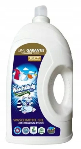 Żel do prania WASCHKONIG UNIVERSAL 5L Niemcy Postać żel