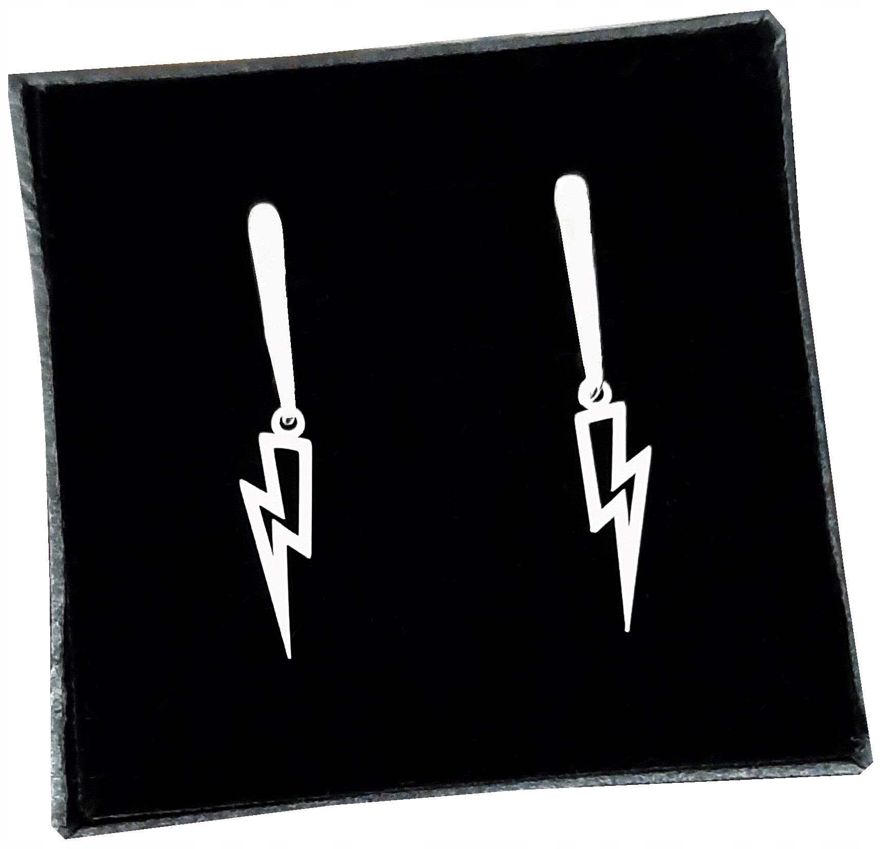 

Kolczyki piorun pioruny błyskawice srebro 925