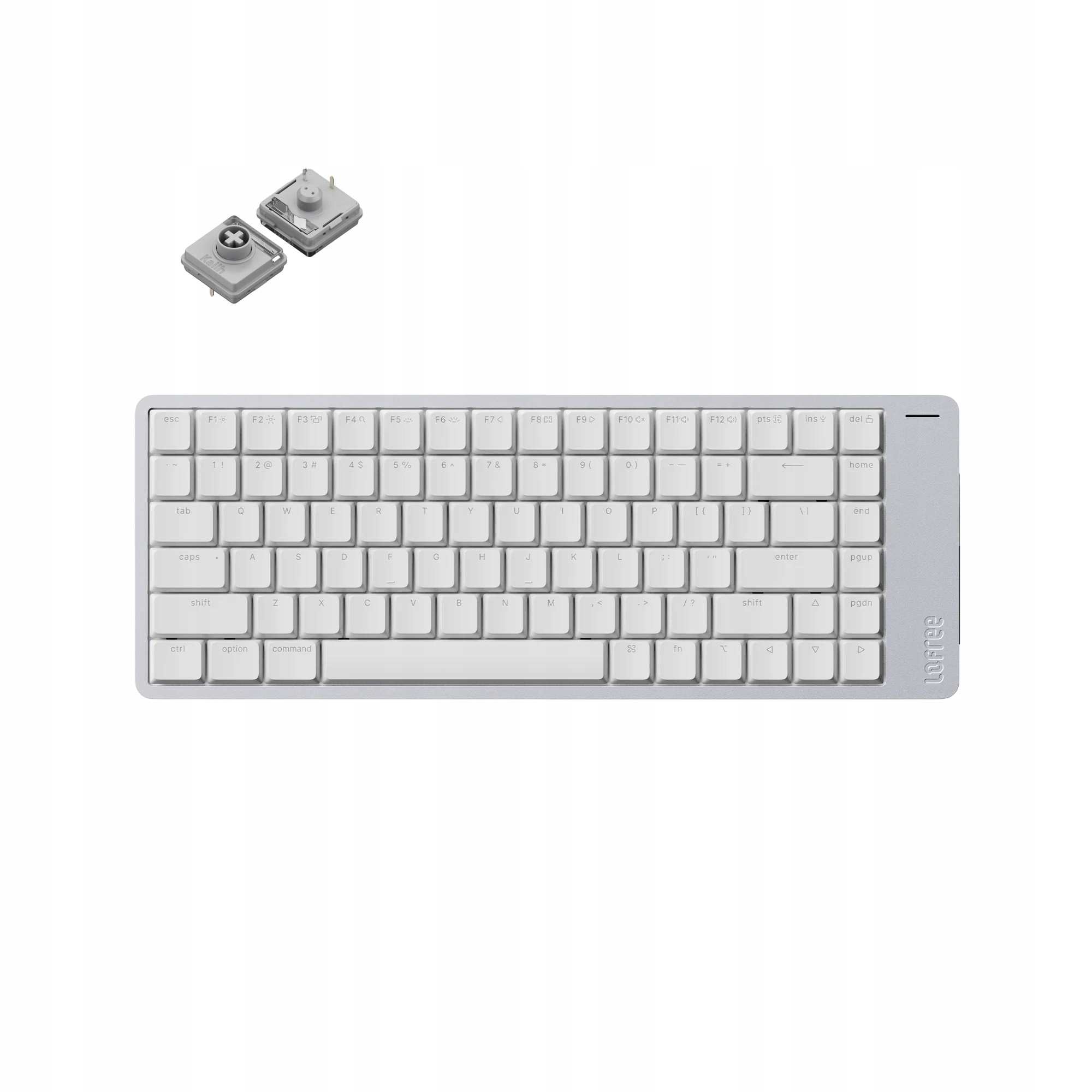 Lofree Flow 2 84 Bezprzewodowa Klawiatura Mechaniczna Silver Void Switches