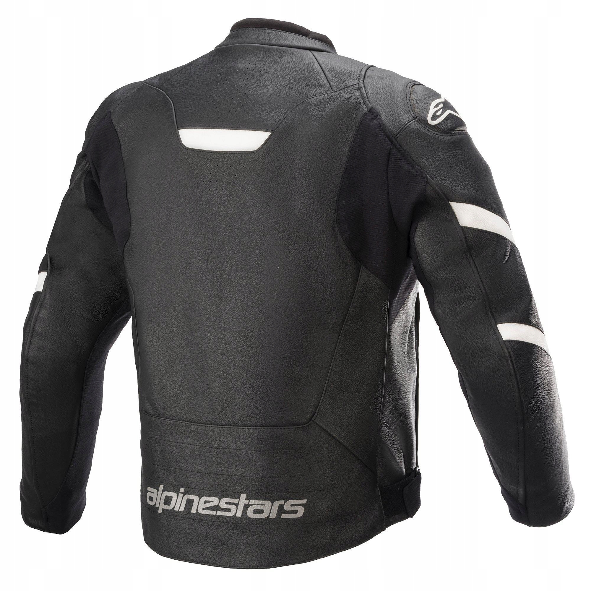KURTKA SKÓRZANA ALPINESTARS FASTER V2 BLACK/WHITE Producent Alpinestars