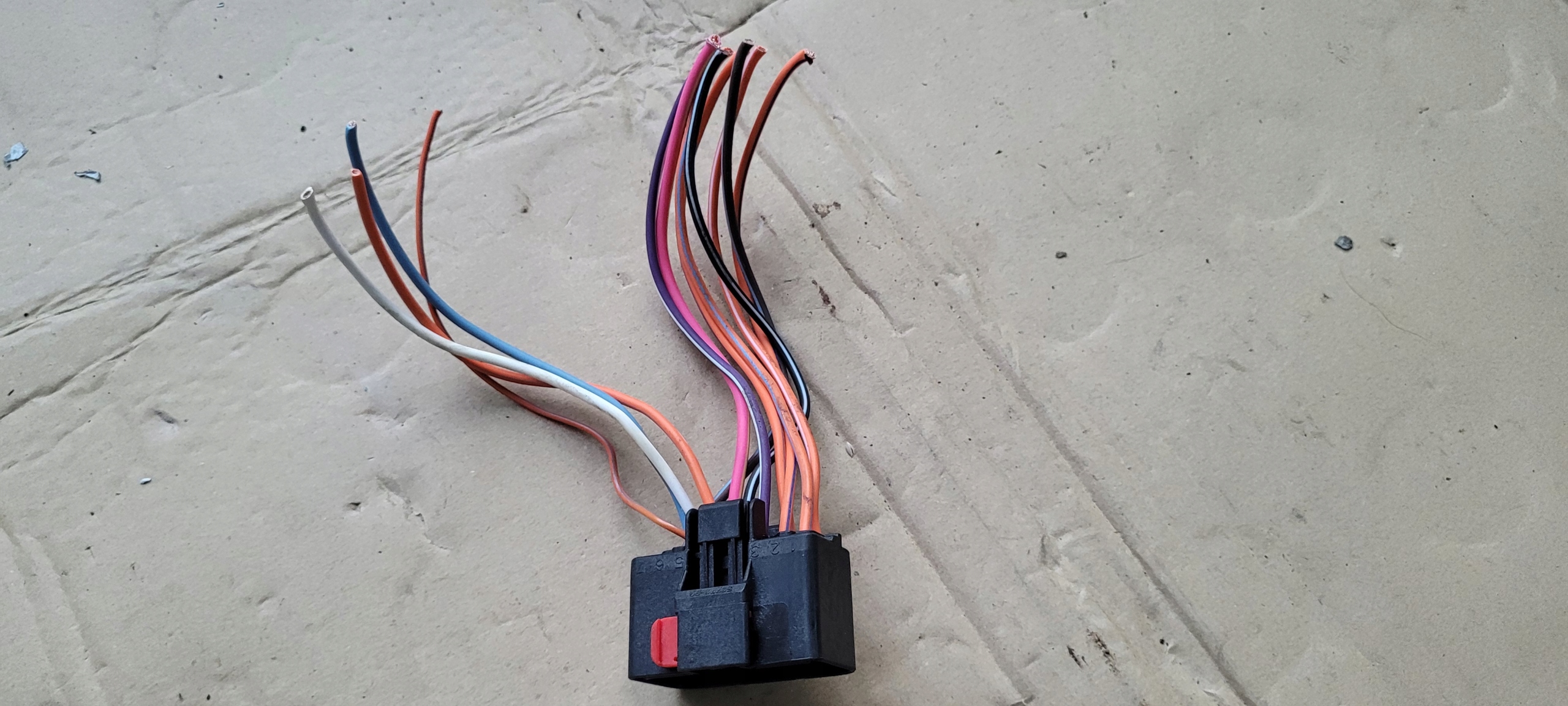 JEEP WRANGLER JK connecting spoiler connector 12PIN 12 PIN connector DODGE