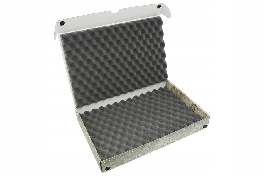 S&s Pudełko z pianka falistą na modele na podstawkach 32mm SAFE-ST-CFT32MM