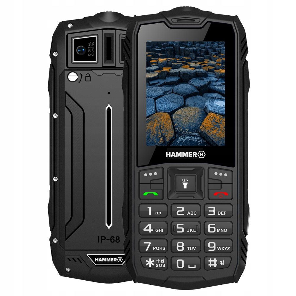 

Telefon na Budowę, Hammer Basalt, Odporny na Kurz