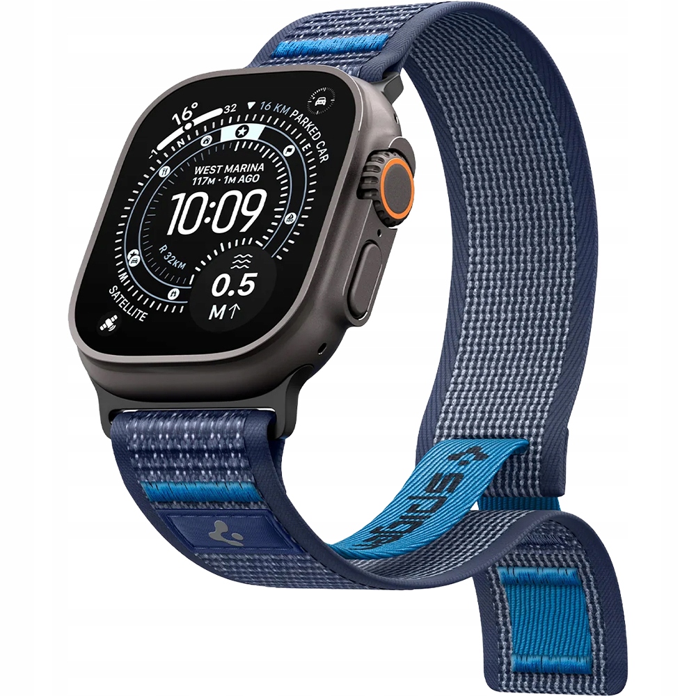 Pasek Spigen Athlex Air 2 nylonowy do zegarka Apple Watch 49/46/45/44 mm