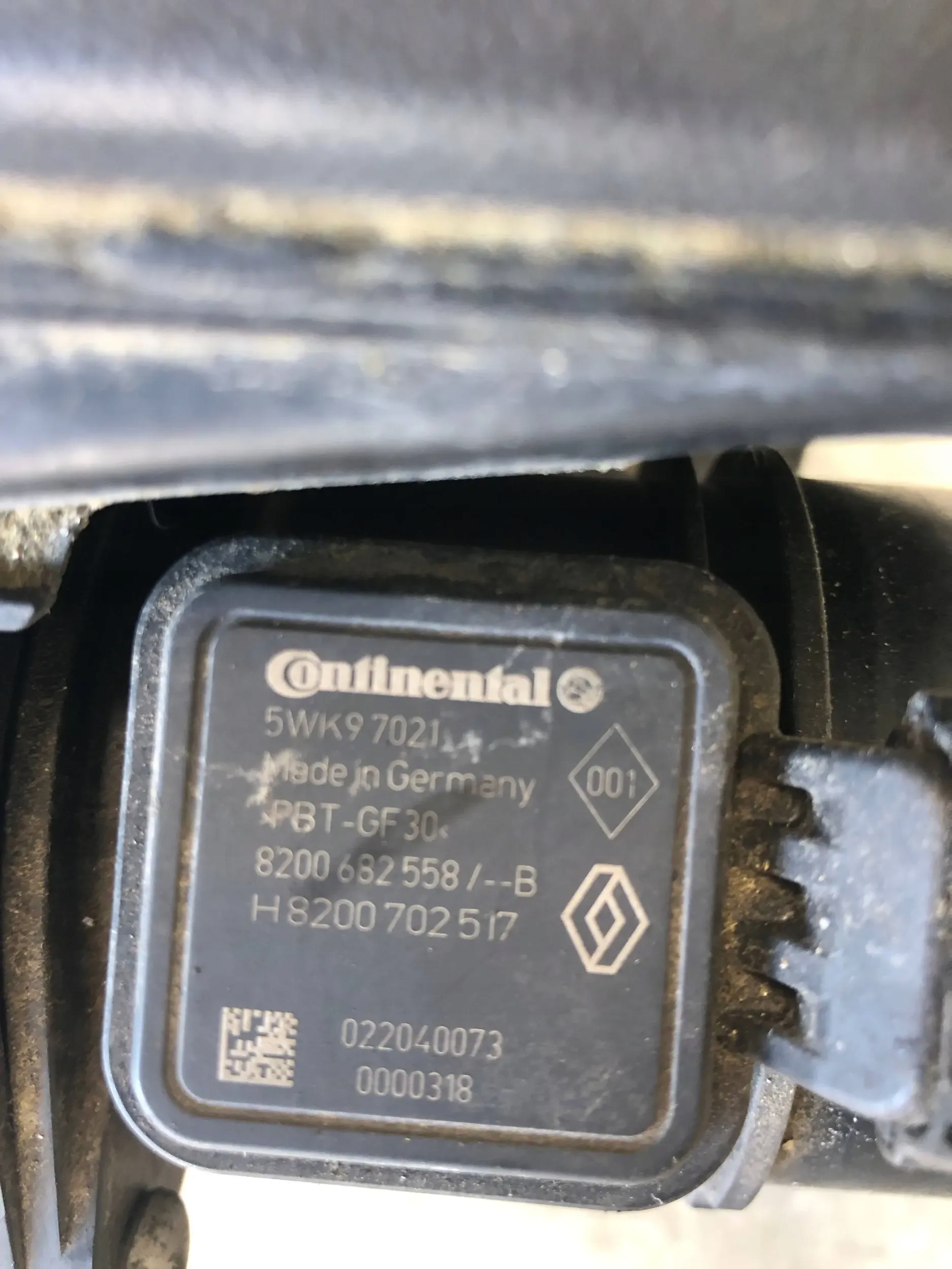 Gehäuse filter luft RENAULT SCENIC III 8200947663